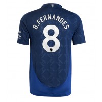 Manchester United Bruno Fernandes #8 Bortedrakt 2024-25 Kortermet